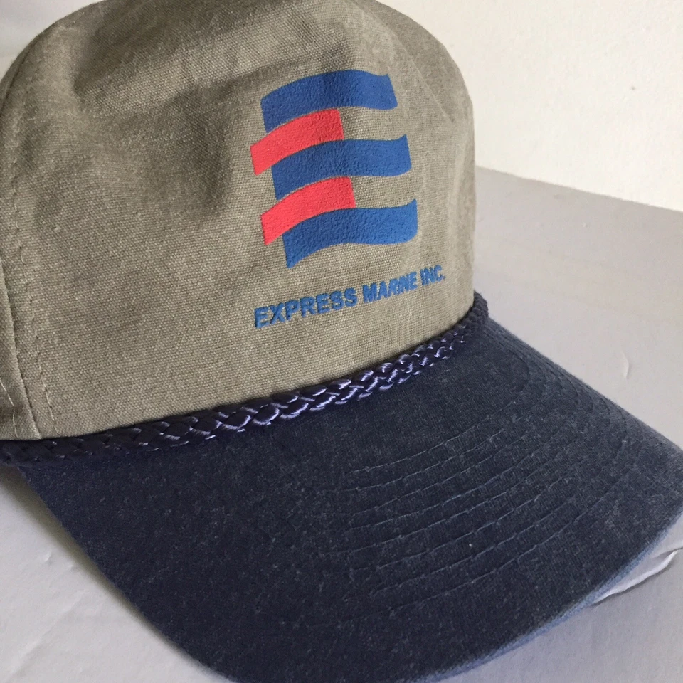 De colección Express Marine Inc Gris Papá Gorra Snapback Cobra Cap Foto 2 de 4