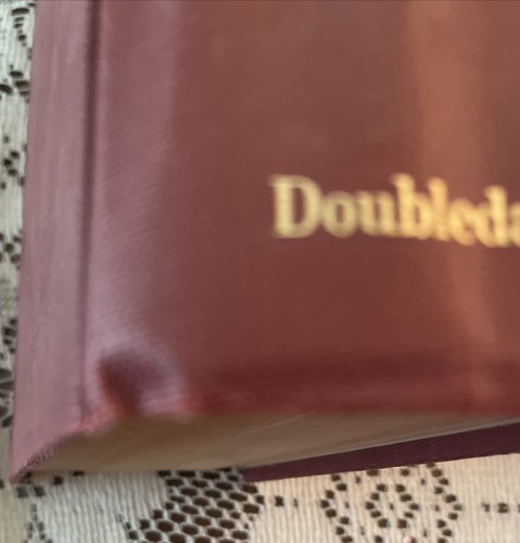 Vintage 1966 Doubleday The Jerusalem Bible Red Imitation Leather 55 Years Old - Picture 13 of 14