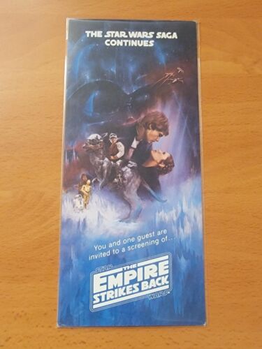 1980 Star Wars Empire Strikes Back  ORIGINAL ADVANCE SPECIAL SCREENING TICKET - Picture 1 of 2