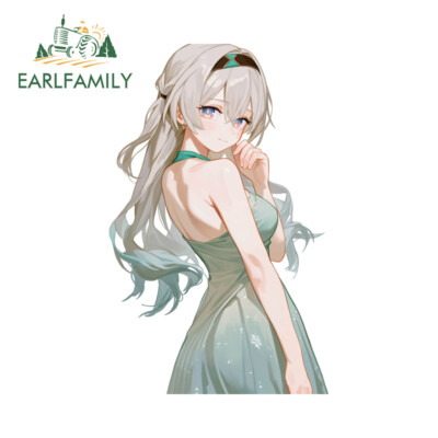 EARLFAMILY 5.1'' Alluring Firefly Waifu Car Stickers Motorcycle Campervan Decals