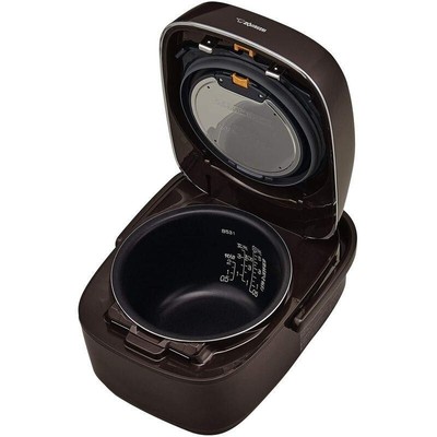 Zojirushi NW-JB10-TA IH pressure rice cooker Brown 5.5 Go 100V New
