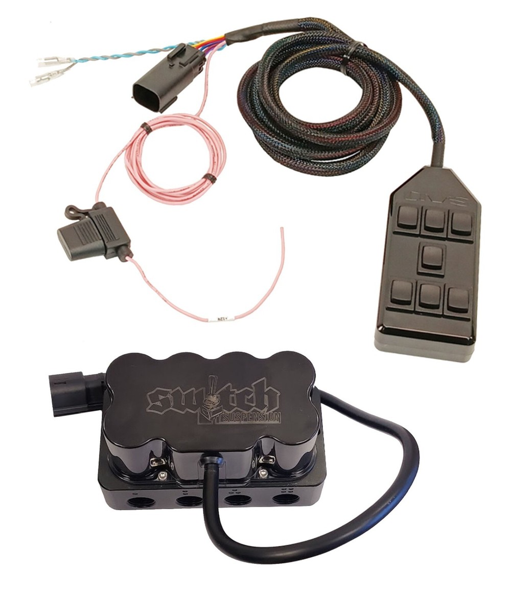 Switch Suspension 4 Corner Manifold Valve With AVS 7 Switchbox