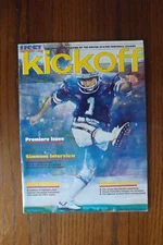 1983 USFL Kickoff Premier Oakland Invaders vs Birmingham Stallions Program! Bx3
