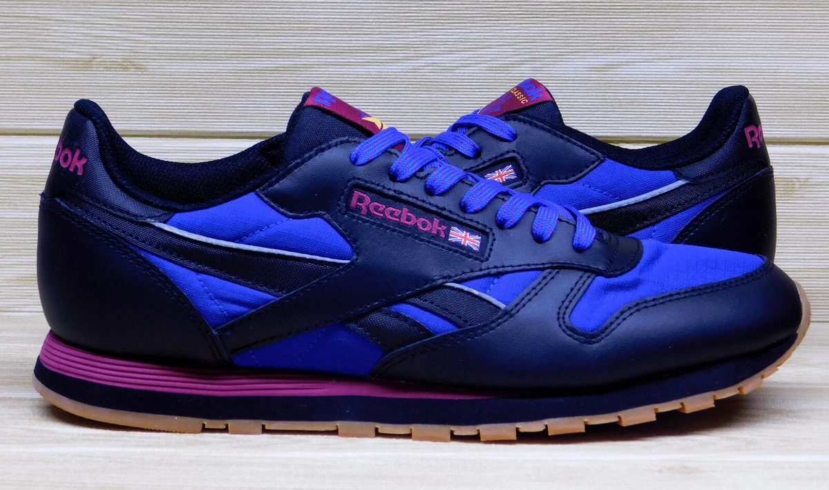 REEBOK CLASSICS LEATHER BLACK MENS SIZE 10 GY0211