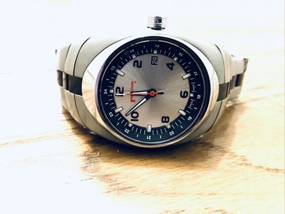 WOW WOW WOW!! Rare Gorgeous  Swiss Movement Steel Pirelli PZero Men s Watch HTF