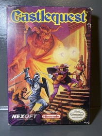 #626 Castlequest (Nintendo NES, 1985) Complete CIB 
