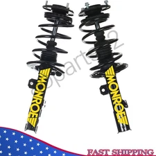 Monroe 2 Front Shocks and Struts Coil Spring Strut For Toyota Corolla 2014-2019