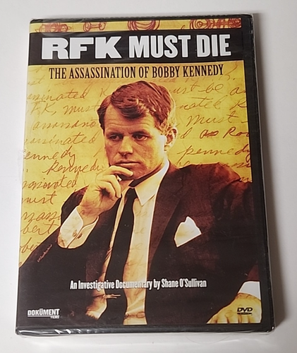 RFK Must Die: The Assassination of Bobby Kennedy - DVD - new sealed OOP ...