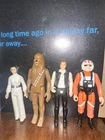 Vintage 1977 Star Wars Princess Leia Xwing Pilot Chewbacca Han Solo Figures #5