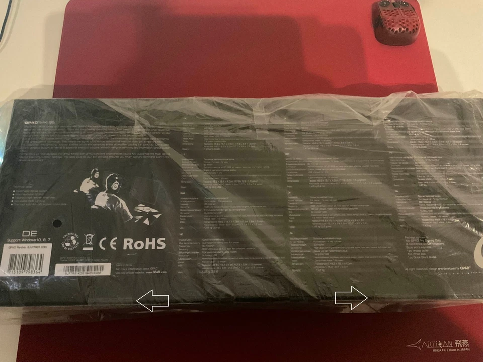 QPAD MK-95 Pro Gaming Mechanical Switchable Switch Keyboard - Bild 2 von 4