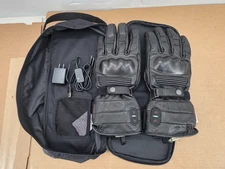 Highway 21 Radiant Heated Winter Motorcycle Riding Gloves XXL, Black