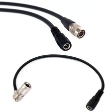 Hirose 4 Pin Male to DC For Sound Devices 688/ZOOM F8 ZAXCOM Blackmagic Camera
