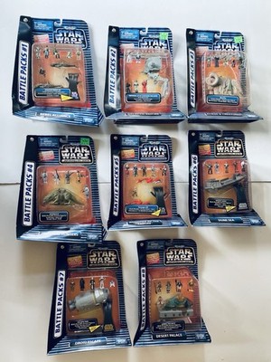 Star Wars Micro Machines Action Fleet Battle Packs #1 #2 #3 #4 #5 #6 #7 #8 LOT