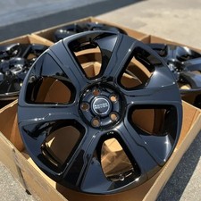 GENUINE Range Rover Land Rover Vouge GLOSS BLACK 21 INCH WHEELS X4 LR048831