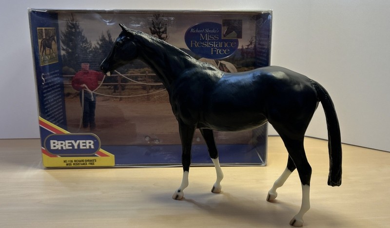 Breyer Richard Shrake's Miss Resistance Free Horse Figure Reeves Item No 1126