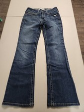 Ariat Real Denim Jeans Womens Size 28s Medium Wash Mid Rise Bootcut