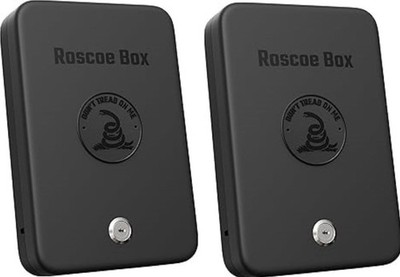 Two Small Handgun Safes for $44.99 - FREE SHIPPING - Key or Combo -TSA Approved