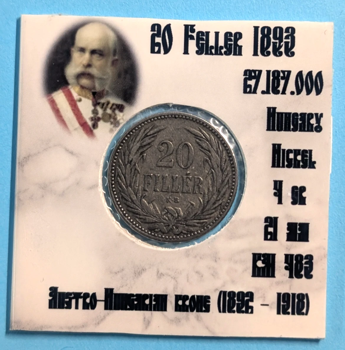 1893 Year Hungarian Coins for sale | eBay