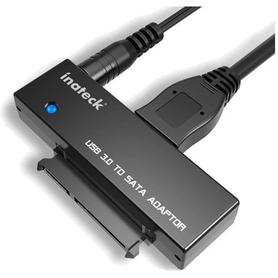 USB SATA Adapter Konverter 2.5 3.5 Zoll HDD SSD Netzteil