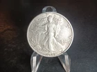 1942 D Walking Liberty Half Dollar AU+