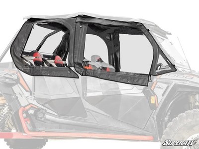 SE-P-RZR-XP4-001-RW-1 - SUPERATV Polaris RZR XP41K Soft Upper Cab Doors W/ Clr R