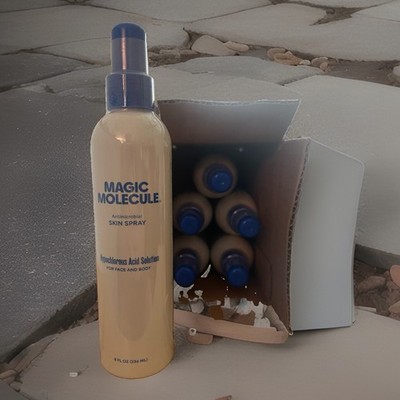 Case Of 6 Magic Molecule Antimicrobial Skin Spray Hypochlorous Acid 8 Oz. Seal￼