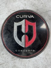 Curva Concepts Wheel Center Cap Adr42 Black Hub Cap Cover Chrome Curva Concepts Wheel Center Cap Adr42 Black Hub Cap Cover Chrome