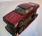 1968 Hot Wheels REDLINE TRUE ROSE Custom Barracuda - HYBRID US Body/HK Base READ