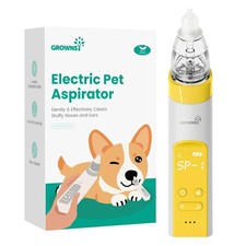 Electric Nasal Aspirator for Pet, Whisper-Quiet Nose Ear Suction for Dogs, ...