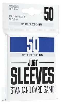 Just Sleeves: Standard Card Game Blue (50)