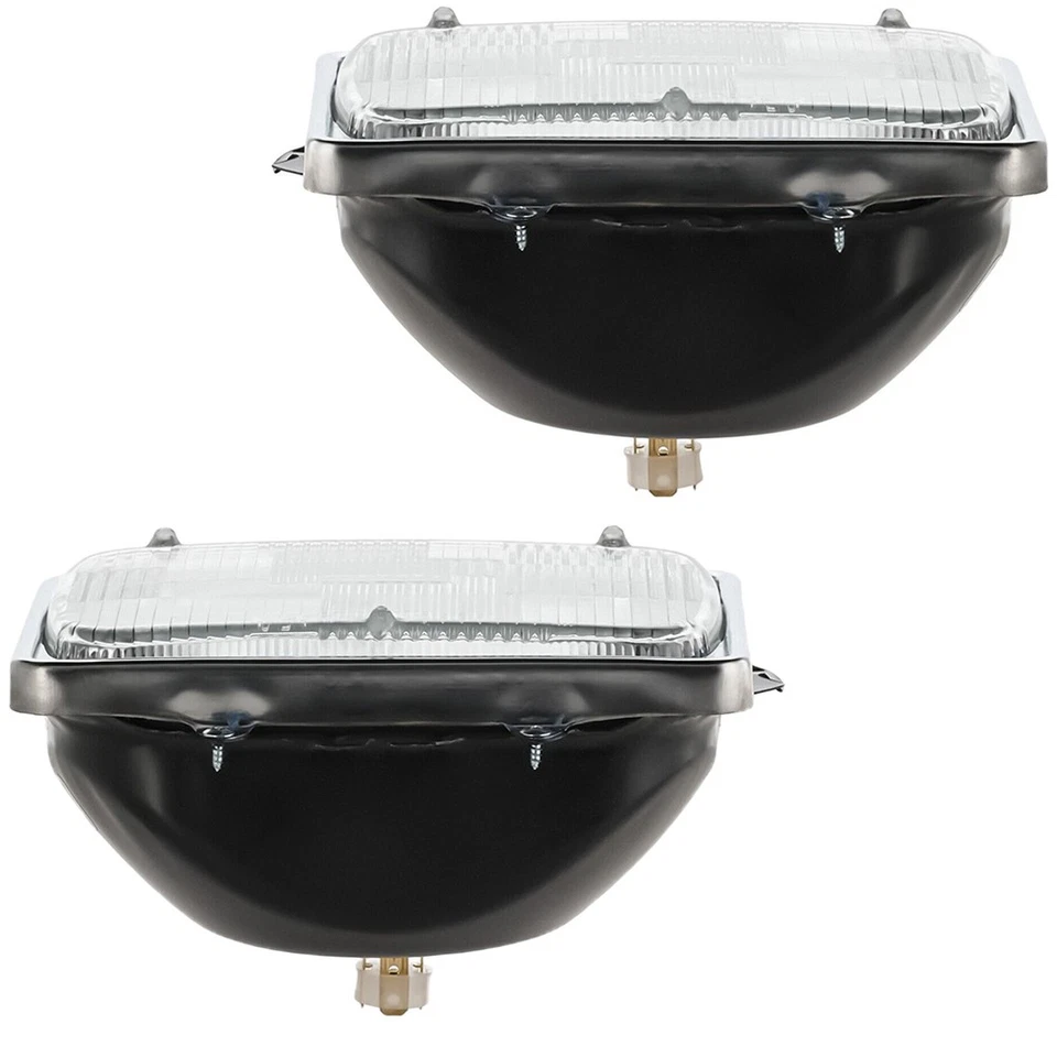 Par de faros para Mercury Ln7 Base Grand Sport RS 81-85 FO2501126 FO2500126 Foto 2 de 3