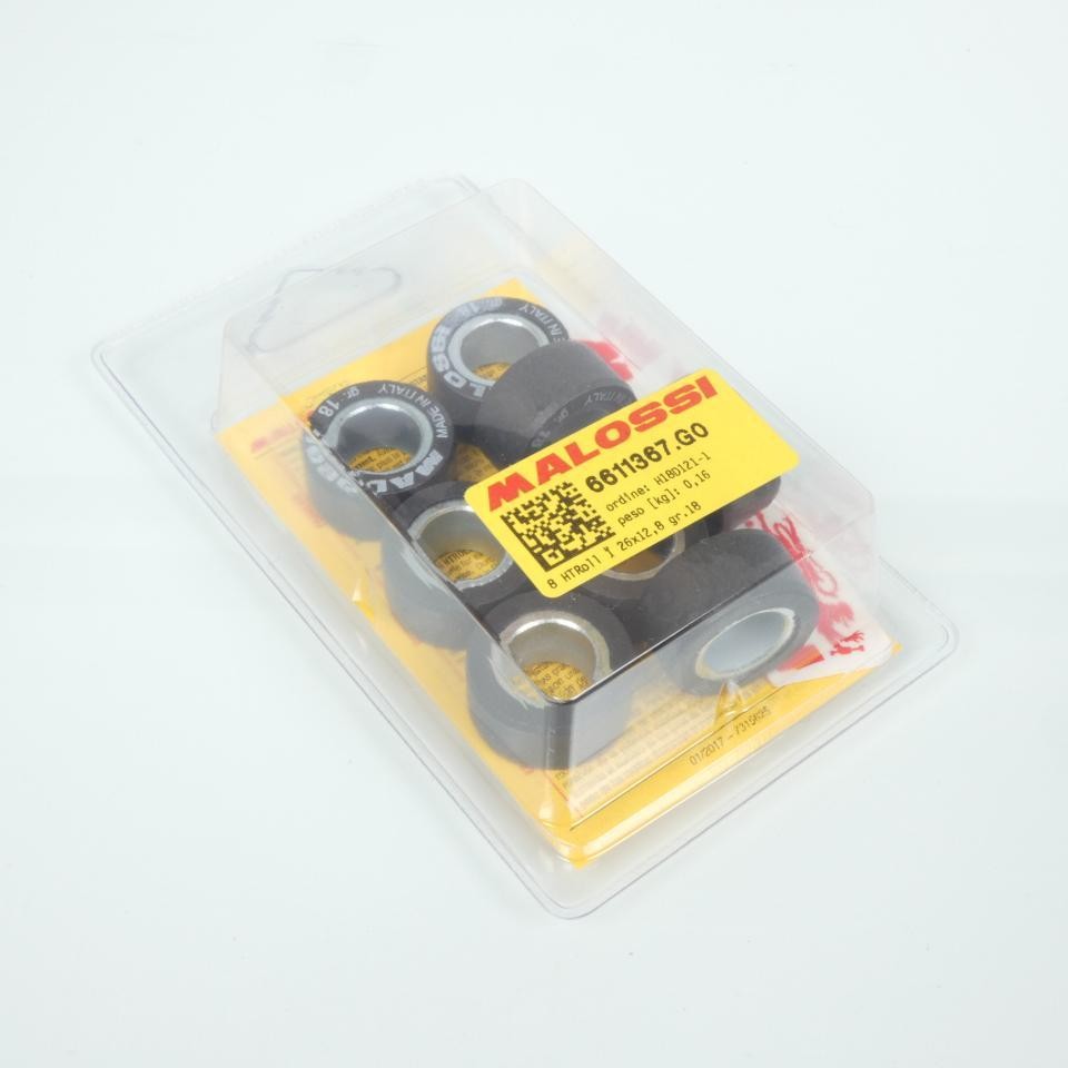 Galet de variateur Malossi haute résistance pour Suzuki Burgman 400 AN