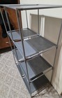 6 cube storage rack, new, cloth, metal rods , clean, organize, light weight — photo 3