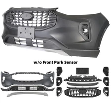 For 2023-2026 Ford Escape Front Bumper Cover Reinforcement Grille Assembly