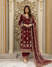 Salwar Kameez Pakistani Dress Ready To Wear Suits Indian Wedding Party Bollywood