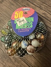 Imperial Marbles 1990 Sealed Set Of 50 Marbles - 49 Marbles And 1 Shooter