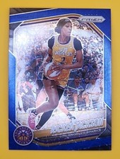 2025 Panini WNBA Prizm Rickea Jackson #118 Blue Velocity Prizms Sparks