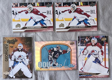ALEXANDAR GEORGIEV 5-CARD LOT 2023-25 Upper Deck/Metal Univ. AVALANCHE NM-MT