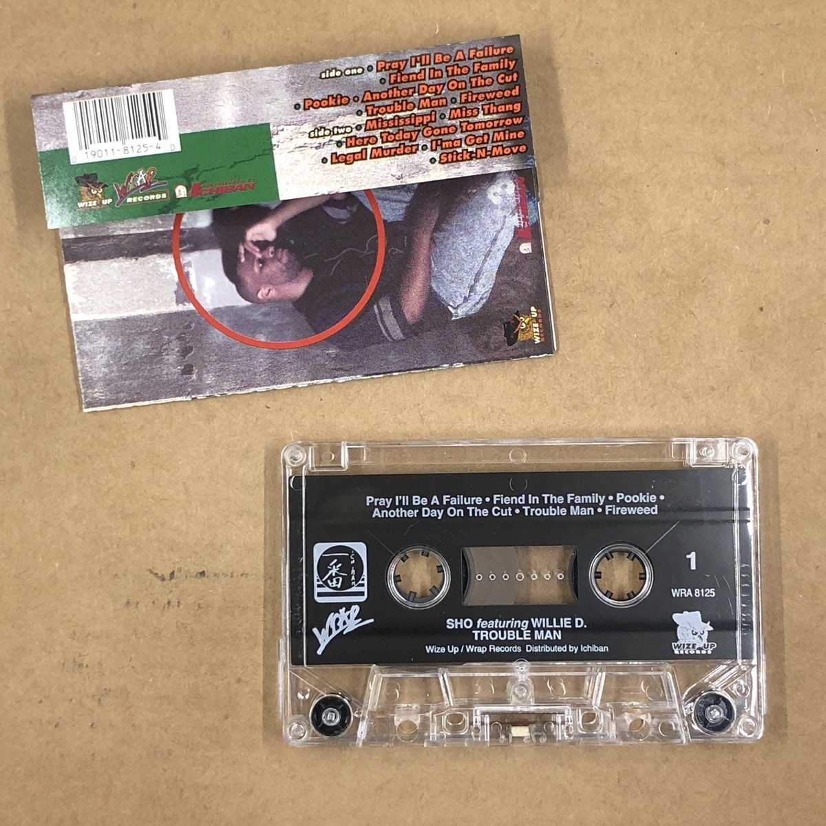 SHO Cassette Tape 90s Rap Hip Hop TROUBLE MAN WILLIE D GETO BOYS