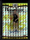 2025 Topps Finest Basketball Yellow Geometric Refractor Ben Saraf #BA-BS