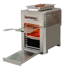 NEW Northfire Inferno Single Propane Gas Infrared Outdoor Grill Silver