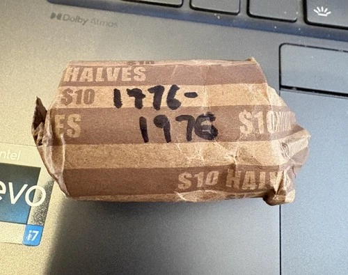 1976 Bicentennial Kennedy Half Dollar roll  (20-Coin Lot)