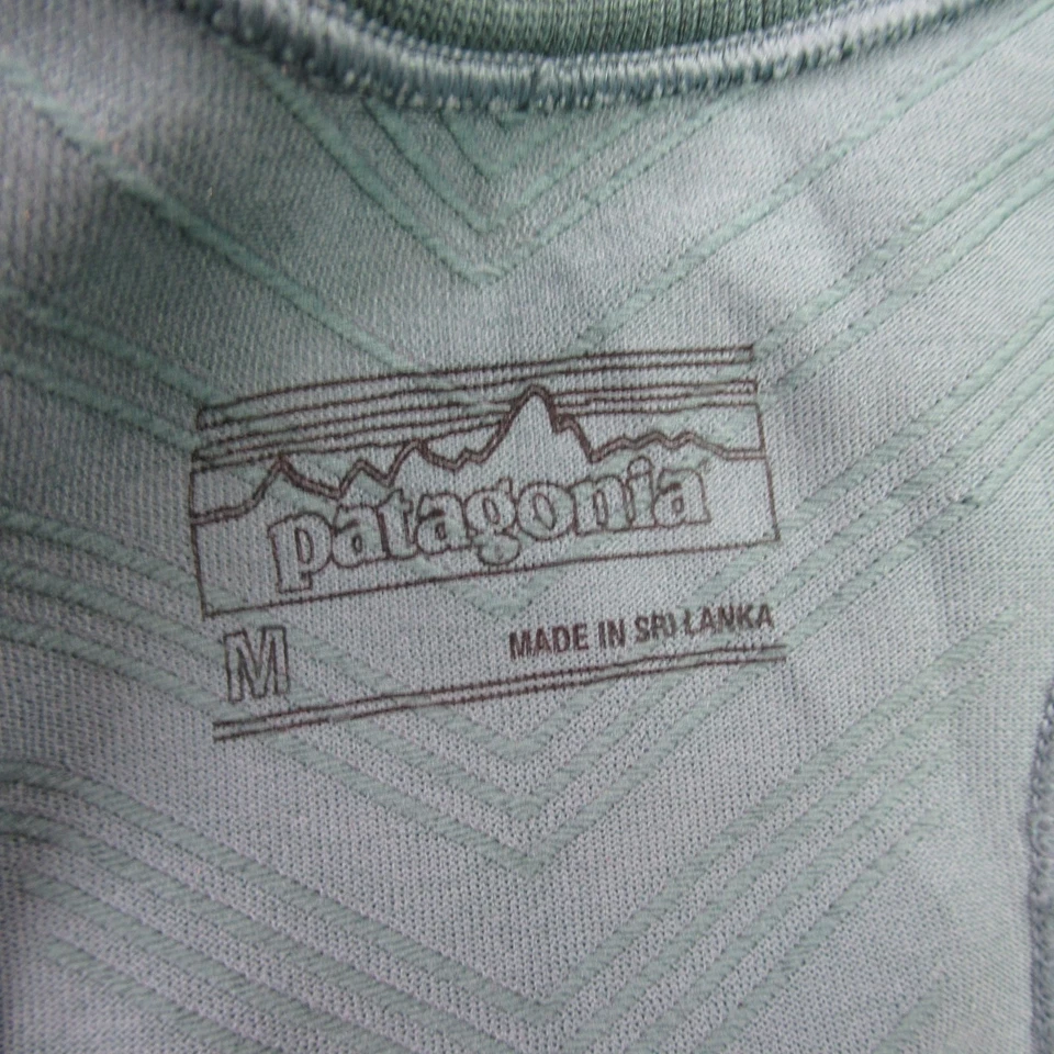 Top Patagonia para mujer mediano sin mangas ligero elástico informal entrenamiento verde Foto 3 de 4