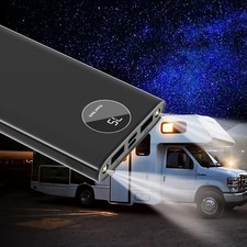 900000MAH Portable Power Bank LCD LED 2 USB Battery Charger For Mobile Phone