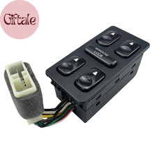 Car Power Window Control Switch with Wire Harness Left Driving Side Replacement