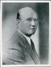 1952 Clifford Hood Ny President Us Steel Corporation Press Vintage Photo 7x9