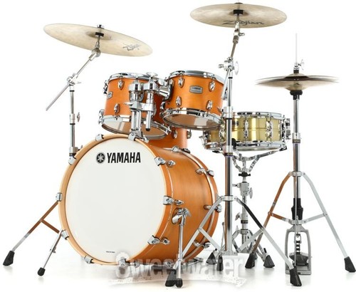 Yamaha Tour Custom 4-piece Shell Pack 20" Kick - Caramel Satin - Picture 7 of 10