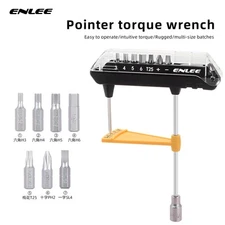ENLEE Bike Hex Key High-Precision Torque Tool Hexagonal Pointer Torque Spanner