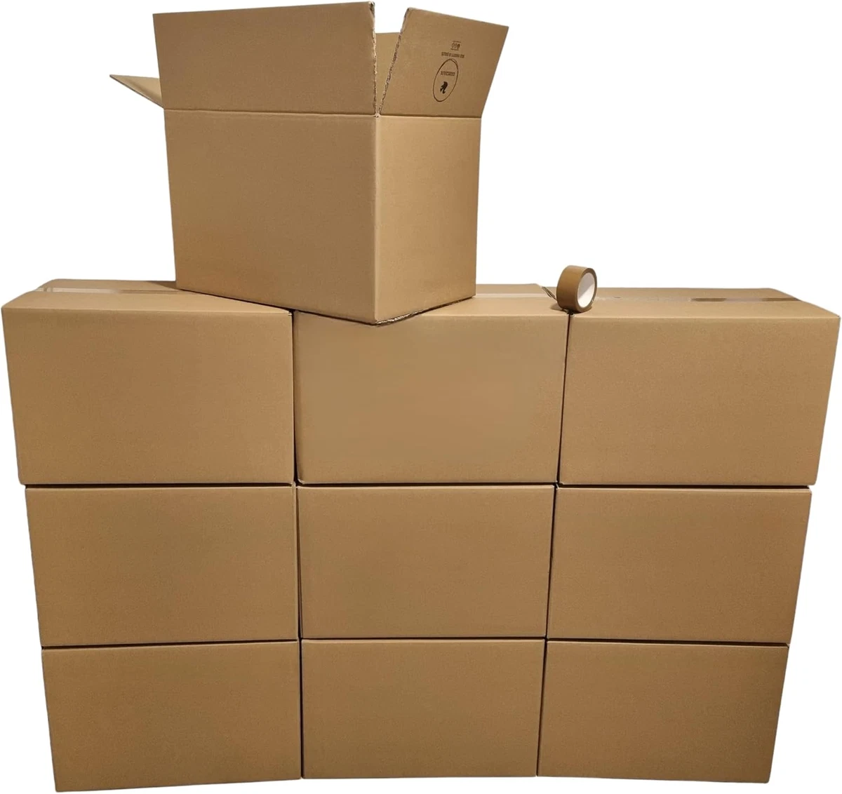 Scatole Ondulate Per Traslochi 25 Scatole Da Spedizione 12x12x12 Pollici - Cartone Ondulato Resistente Per Imballaggi E Traslochi Cartoni Imballo Garanzia 1 Anno - Foto 3