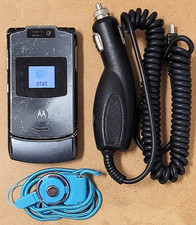 Motorola RAZR V3xx - Dark Platinum  AT T / Unlocked  International Flip Phone